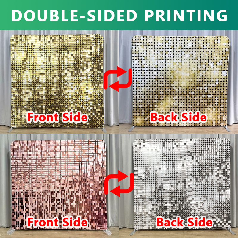 8x8ft Gold Glitter Photo Fabri - đánh giá và giá Sequin Fabric Panel