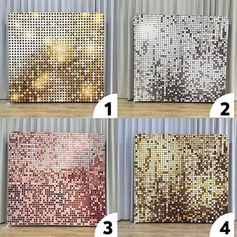 8x8ft Gold Glitter Photo Fabri - đánh giá và giá Sequin Fabric Panel