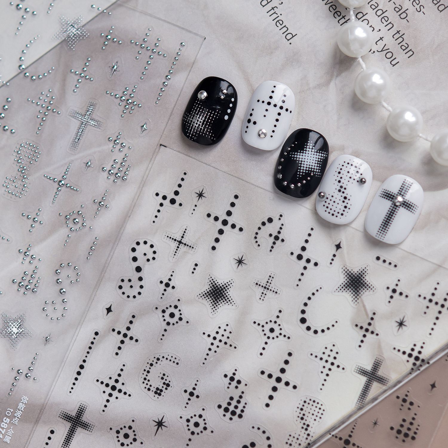 Y2K Minimal 5D Nail Art Sticke - đánh giá và giá Glitter Vinyl Roll
