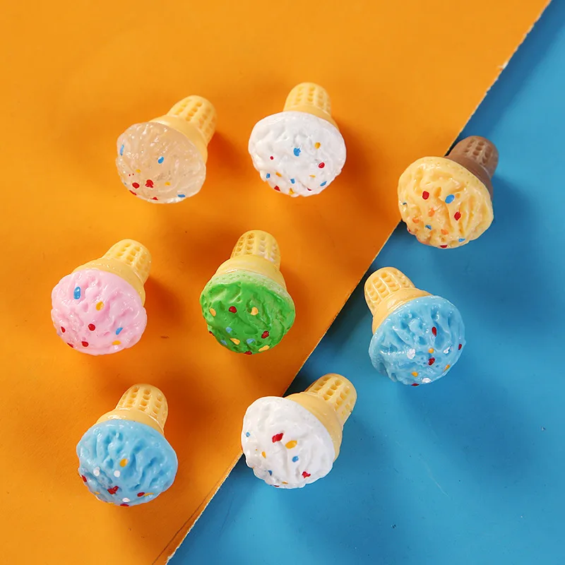 10pcs 3D Kawaii Mini Resin Ice - đánh giá và giá Christmas Craft Embellishment