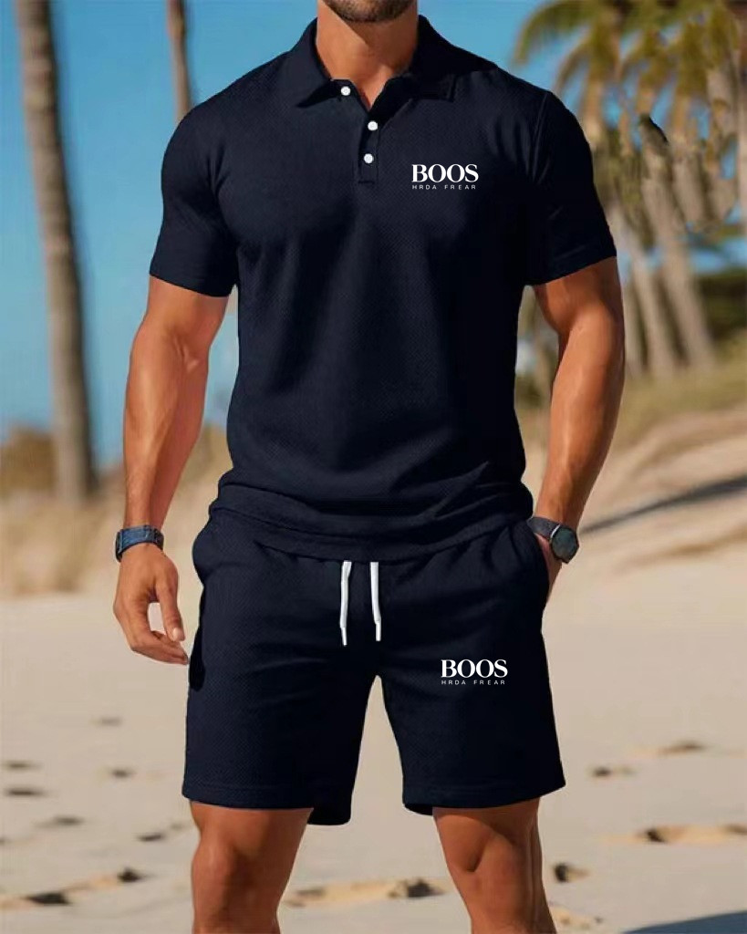 New men's business casual shor - đánh giá và giá Embellish Knit