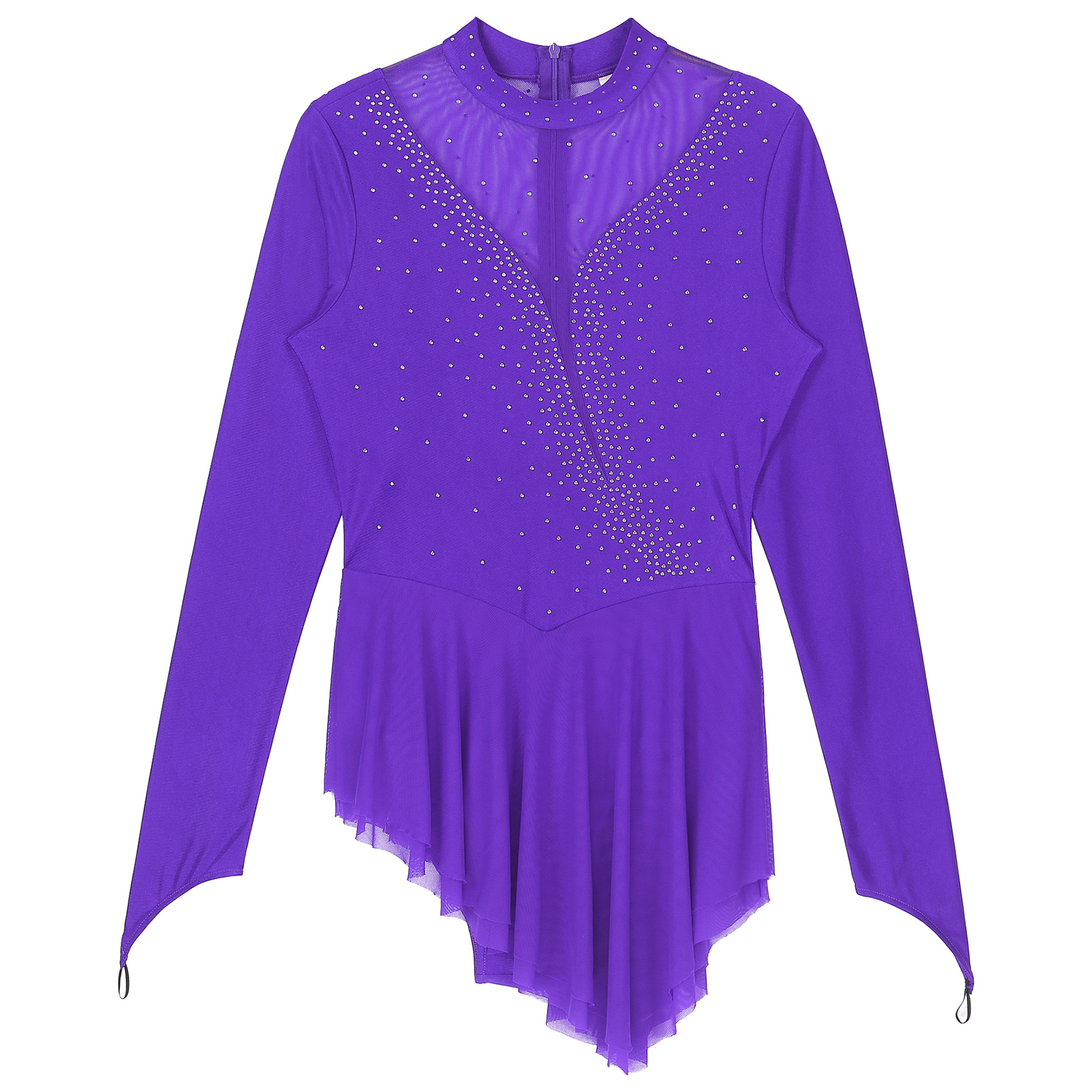 Women Figure Ice Skating Gymna - đánh giá và giá Rhinestone Banding Trim