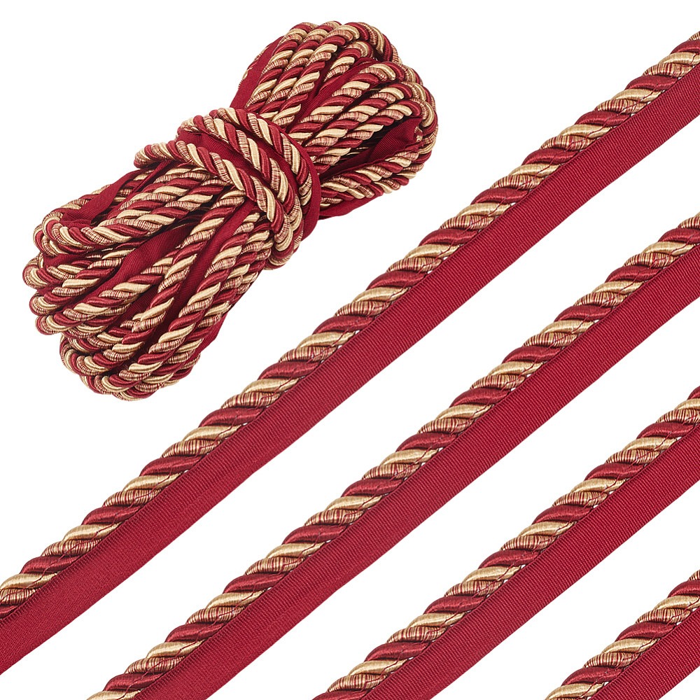 Polyester Twist Lip Cord Trim  - đánh giá và giá Cord Trim Twisted