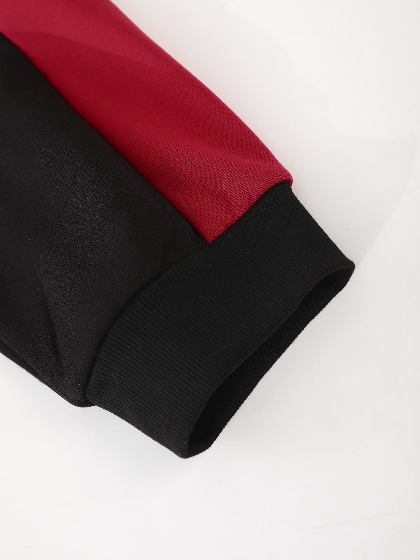 Men's Plus Size Black & Red Co - đánh giá và giá Embellish Knit