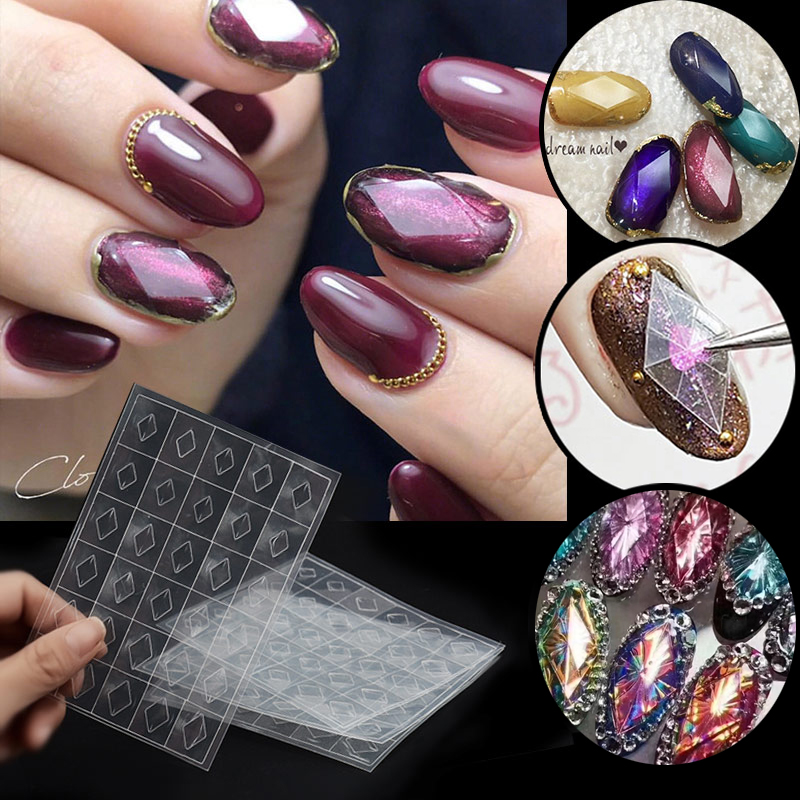 1 Sheet Nail Gemstone Stencil  - đánh giá và giá Glitter Vinyl Roll
