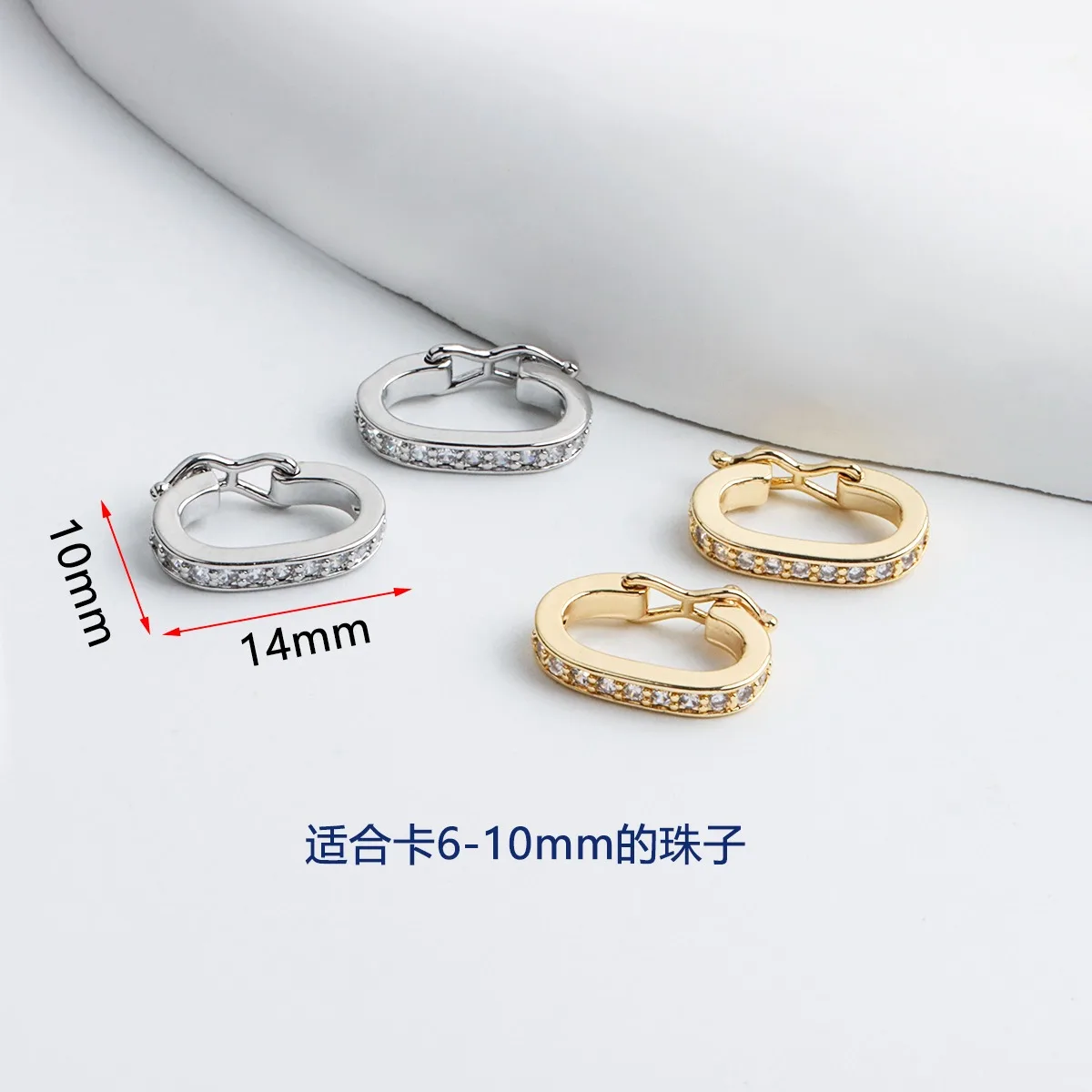 18K Real Gold Plated Micro Zir - đánh giá và giá Pearl Trim Chain