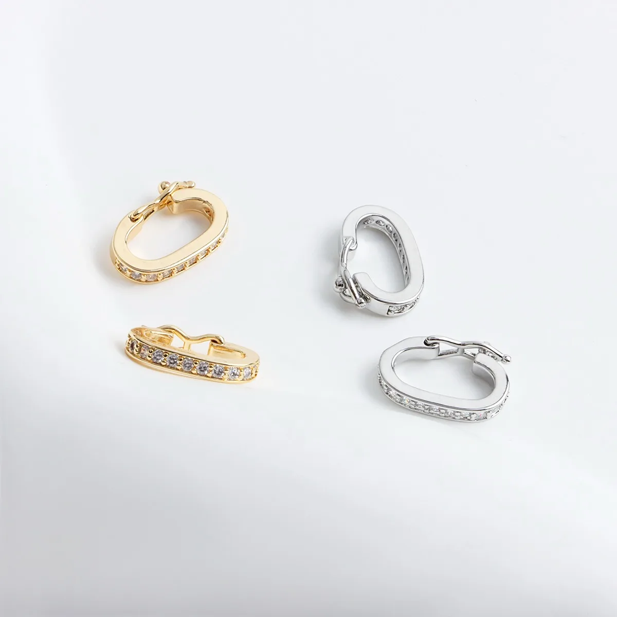 18K Real Gold Plated Micro Zir - đánh giá và giá Pearl Trim Chain