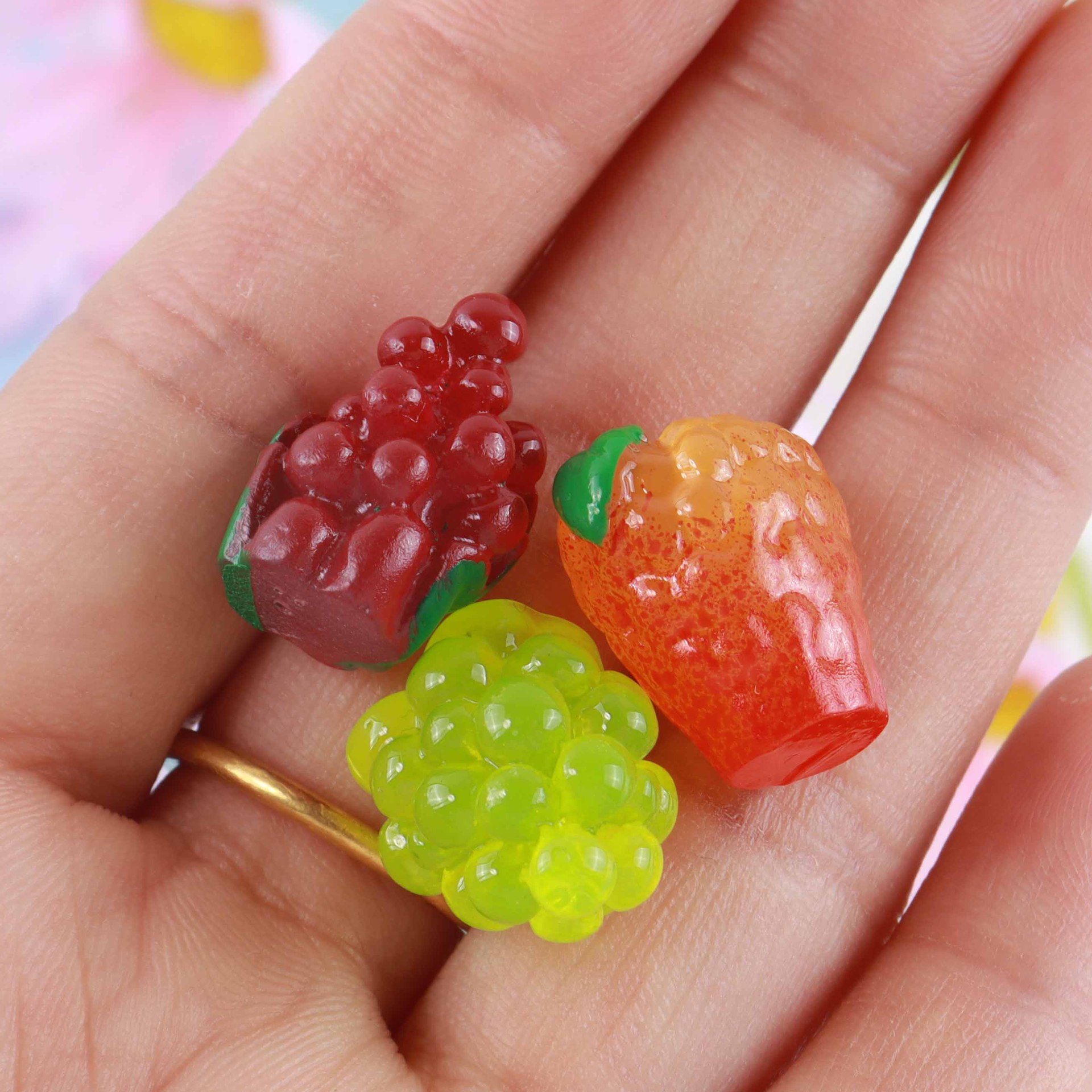 10pcs Diy Mini Resin Orange Fr - đánh giá và giá Christmas Craft Embellishment