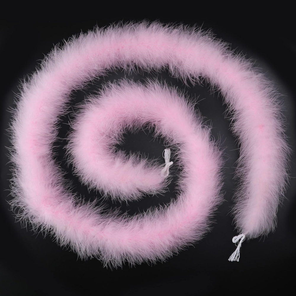 2Meter Fluffy Marabou Feather  - đánh giá và giá Feather Trim Marabou