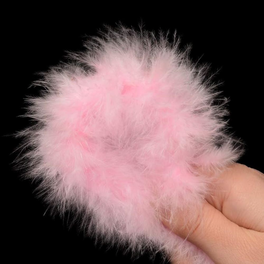 2Meter Fluffy Marabou Feather  - đánh giá và giá Feather Trim Marabou
