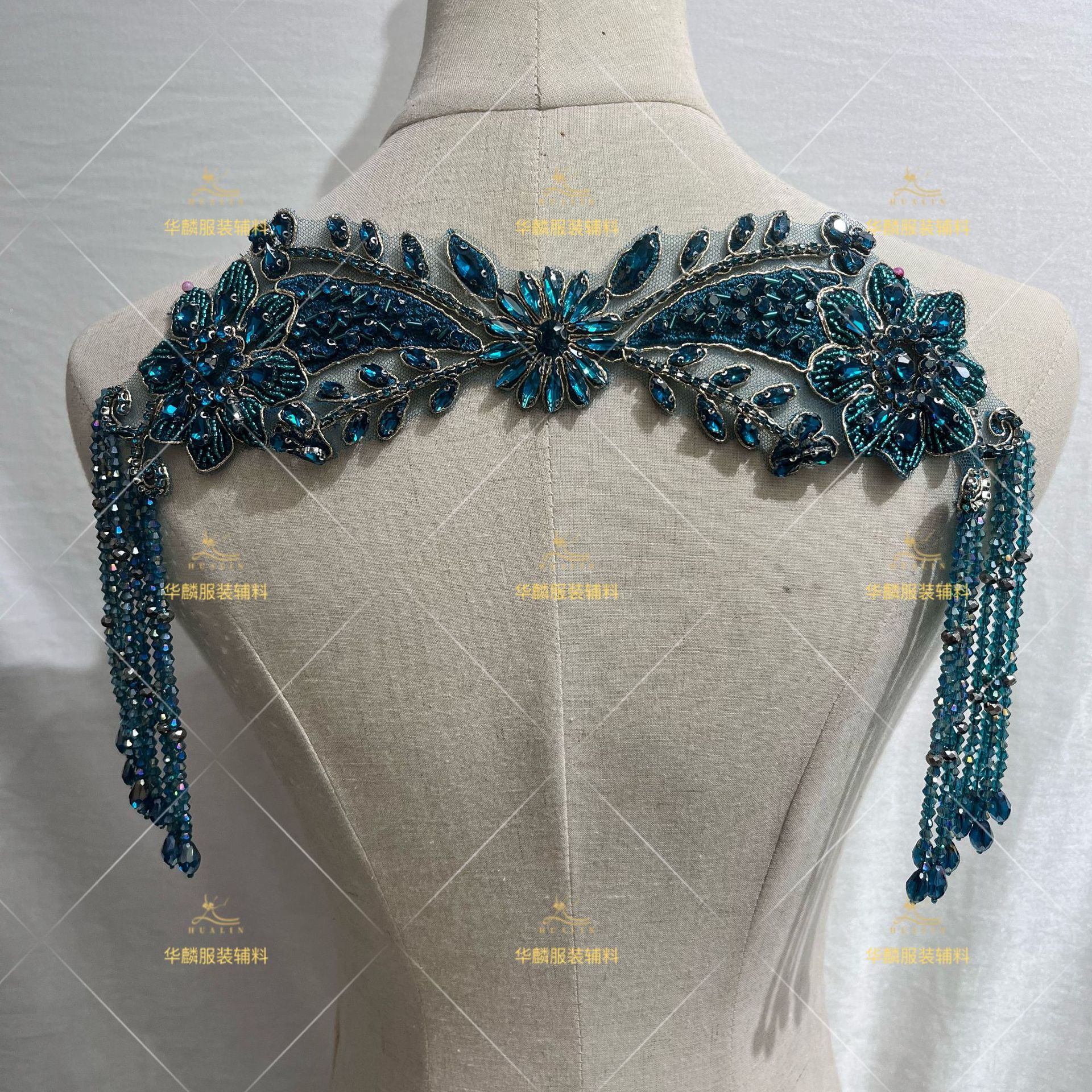 Hand Beaded Fringe Trim with P - đánh giá và giá Beaded Trim Fringe