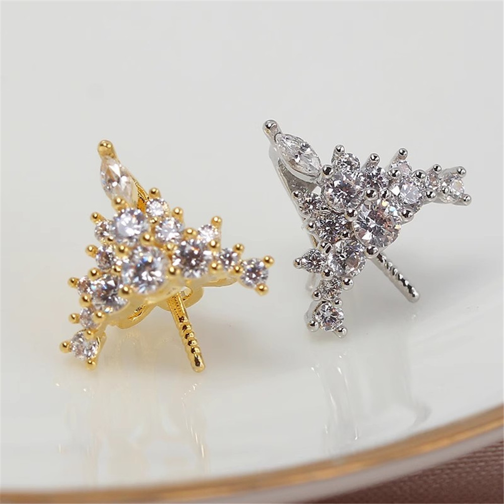 19 Style Half Hole Eye Pins Be - đánh giá và giá Pearl Trim Chain