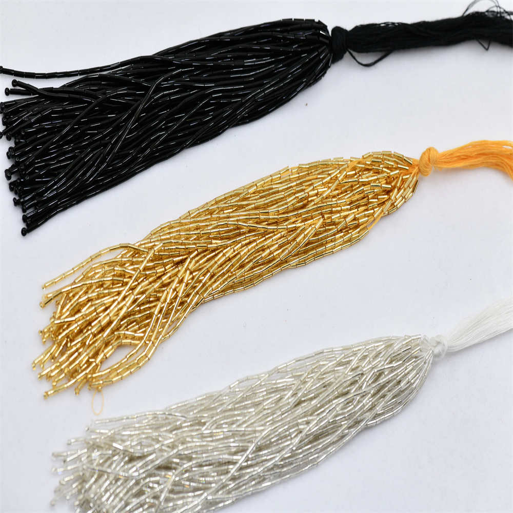 15cm wide 1 bundle gold silver - đánh giá và giá Beaded Trim Fringe