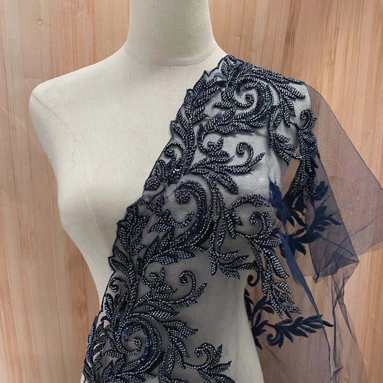 Beaded Embroidery Lace Trim wi - đánh giá và giá Beaded Trim Fringe