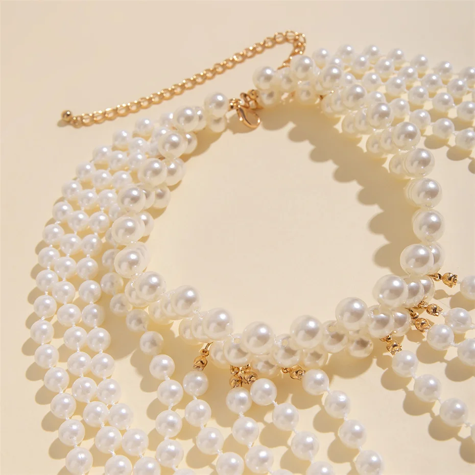 Bridal Tassel Imitation Pearl  - đánh giá và giá Pearl Trim Chain