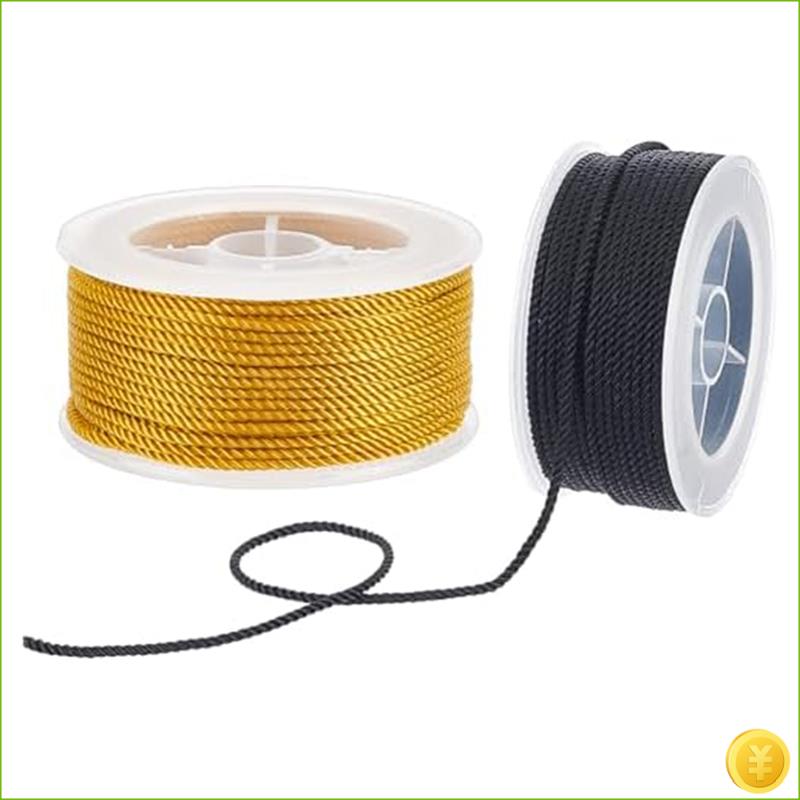 Twisted Nylon Cord 3-Ply Satin - đánh giá và giá Cord Trim Twisted