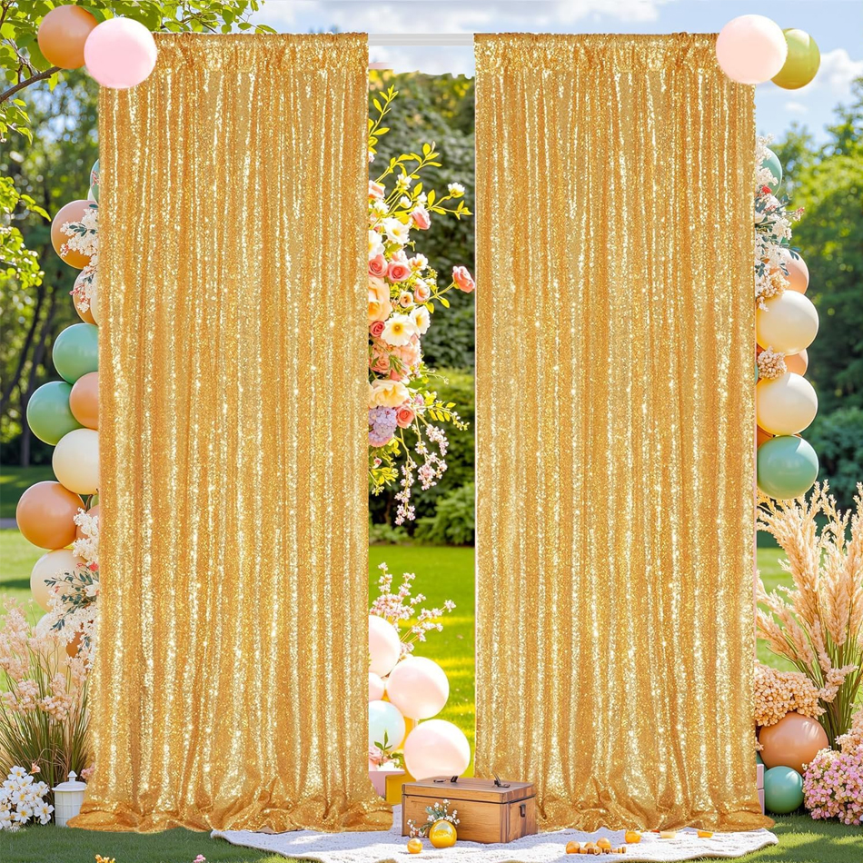 Silver Sequin Backdrop Curtain - đánh giá và giá Sequin Fabric Panel