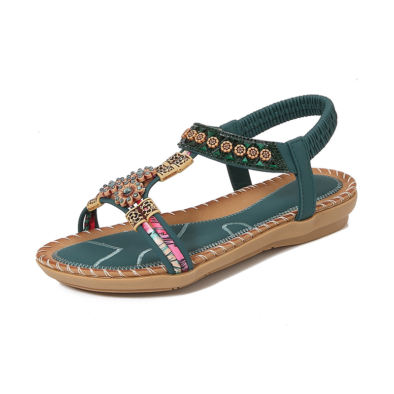 Fashion Bohemian Summer Sandal - đánh giá và giá Sew On Rhinestone