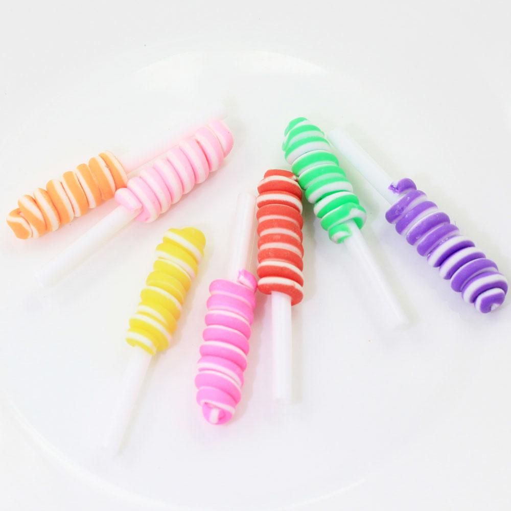100/50pcs  8*52MM Long Lollipo - đánh giá và giá Christmas Craft Embellishment