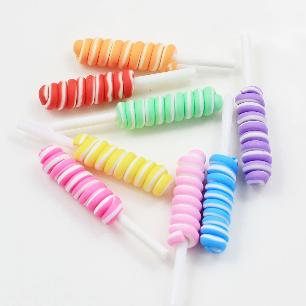 100/50pcs  8*52MM Long Lollipo - đánh giá và giá Christmas Craft Embellishment