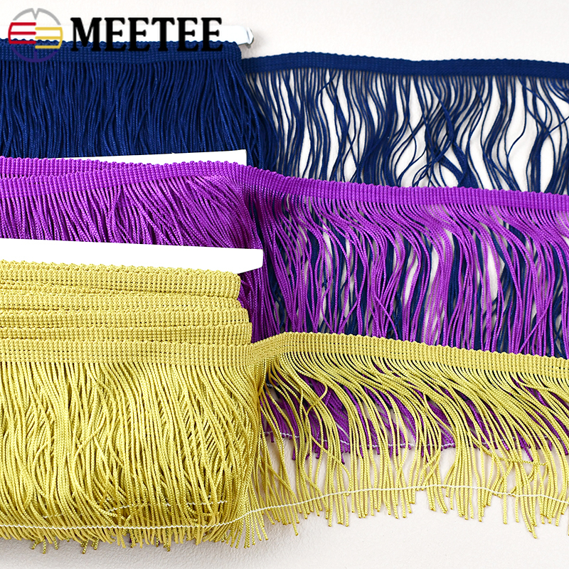 5Yards Meetee 10/15/20/30cm Ta - đánh giá và giá Beaded Trim Fringe