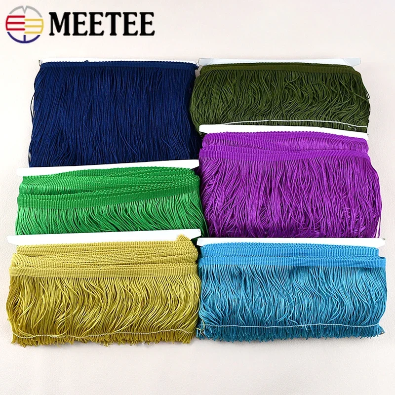 5Yards Meetee 10/15/20/30cm Ta - đánh giá và giá Beaded Trim Fringe
