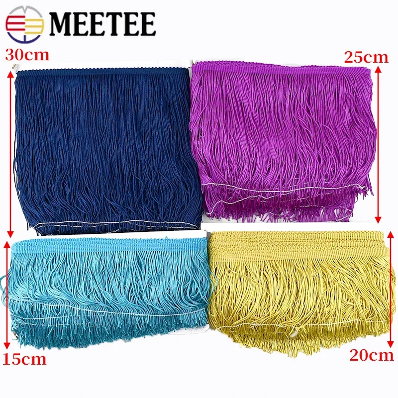 5Yards Meetee 10/15/20/30cm Ta - đánh giá và giá Beaded Trim Fringe