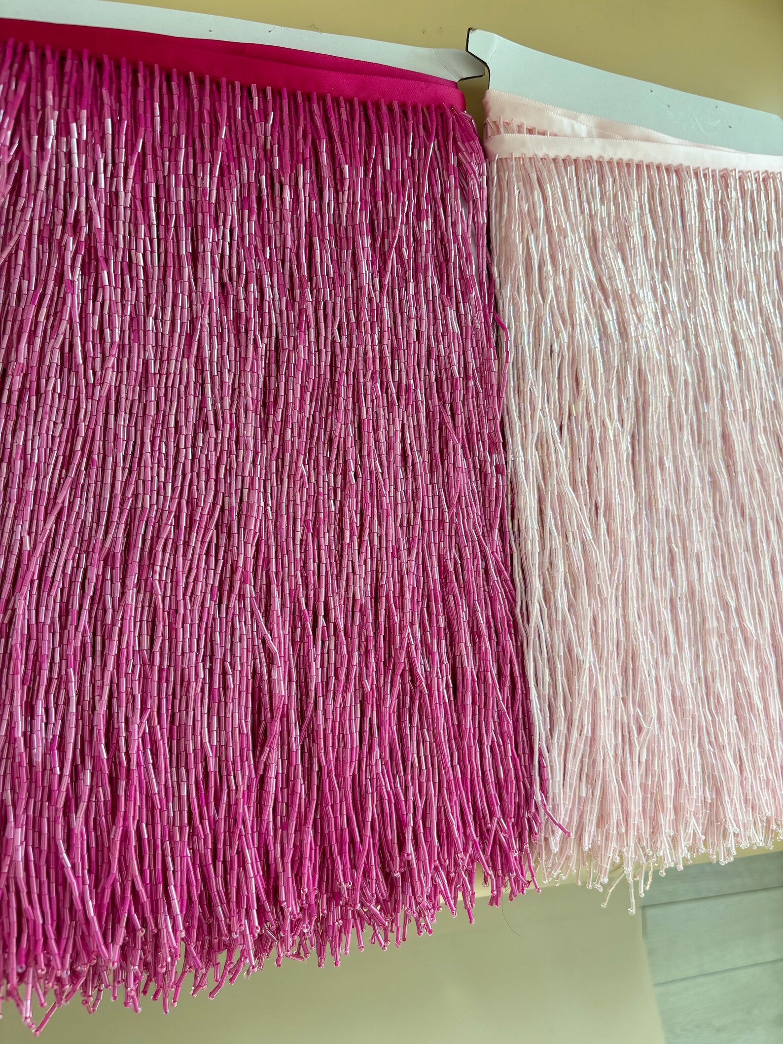 1 Yard 30cm Wide Heavy Bead Fr - đánh giá và giá Beaded Trim Fringe