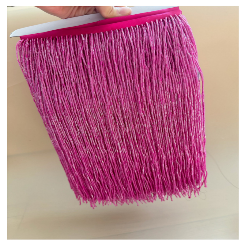 1 Yard 30cm Wide Heavy Bead Fr - đánh giá và giá Beaded Trim Fringe