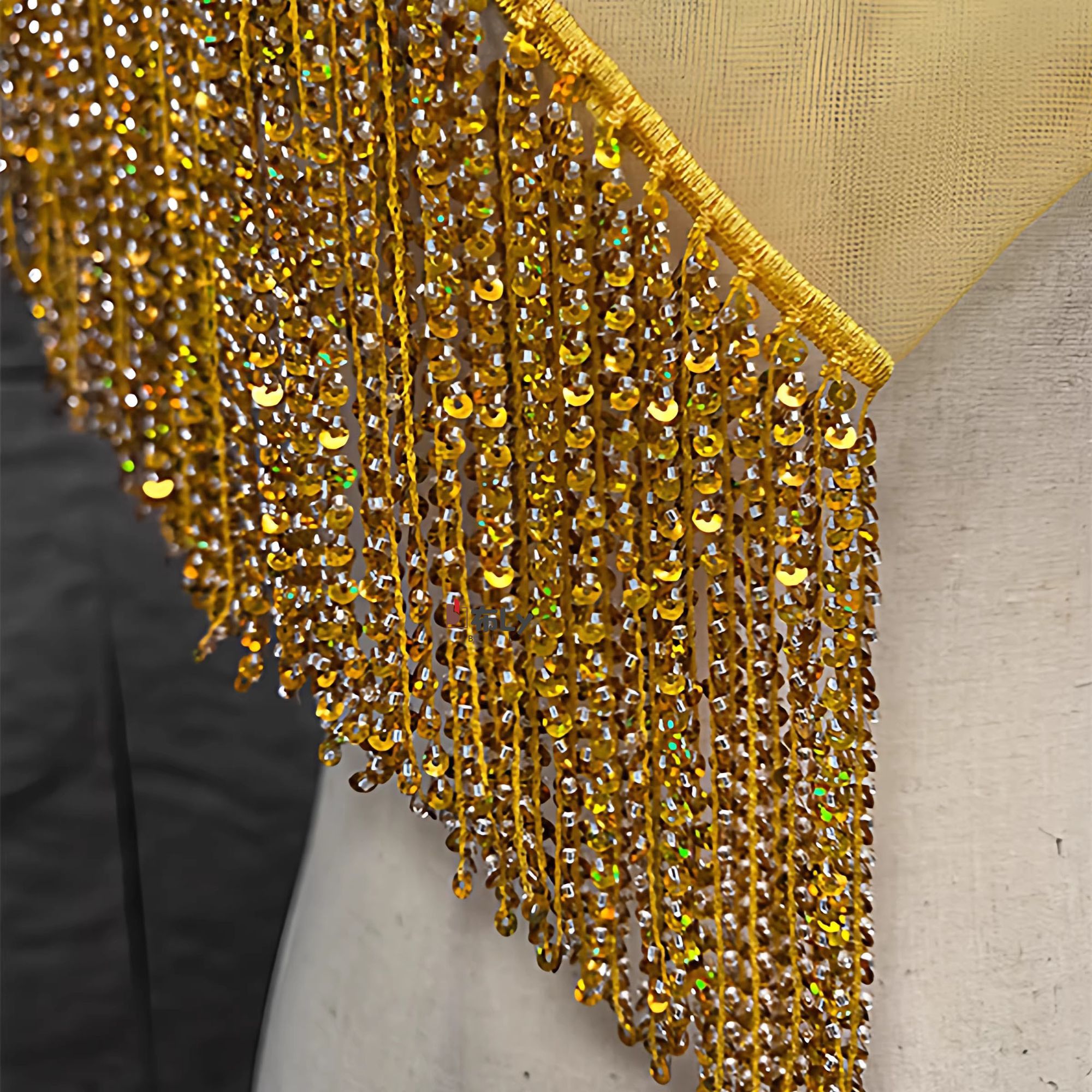 15cm Beaded Sequin Tassel Frin - đánh giá và giá Beaded Trim Fringe