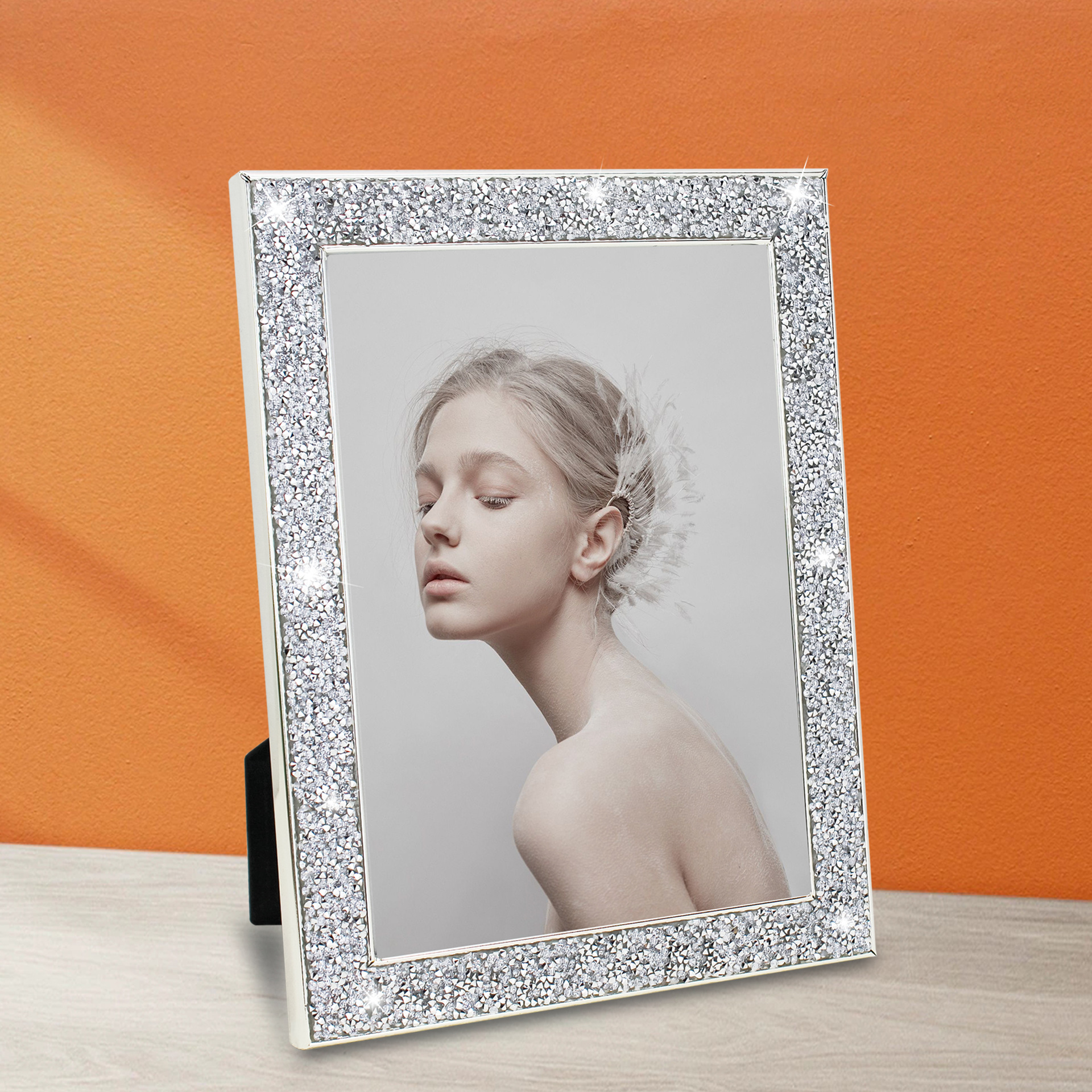 7-Inch Metallic Plated Picture - đánh giá và giá Sequin Fabric Panel