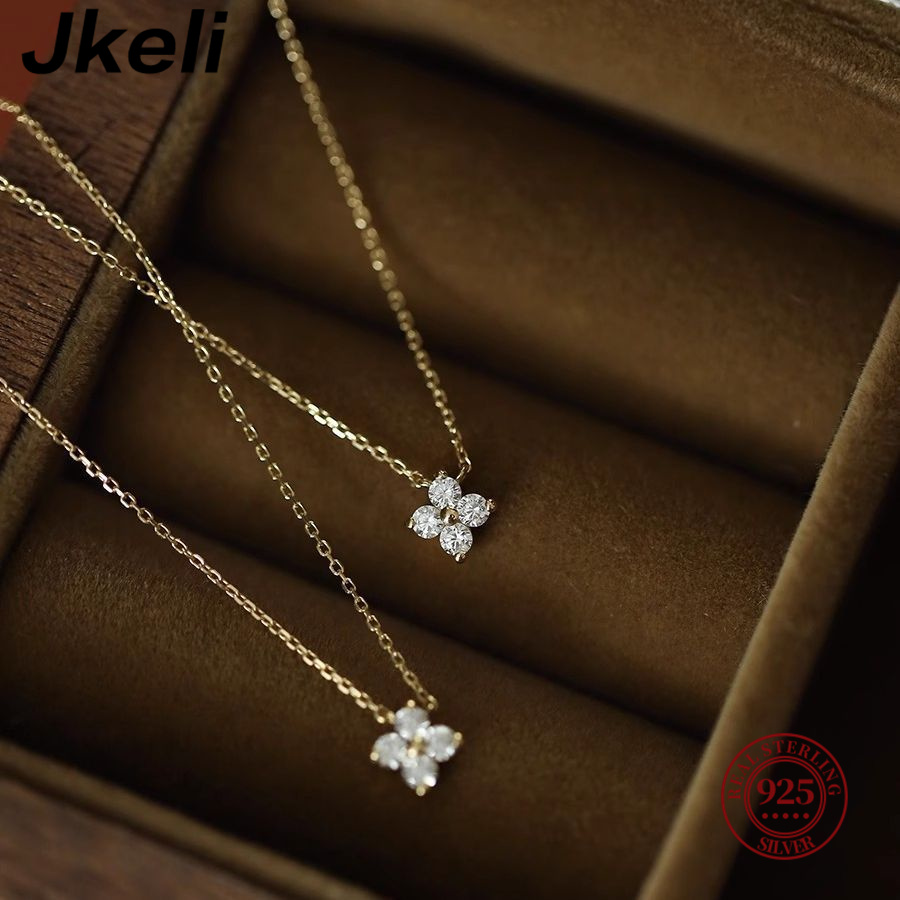 Jkeli 925 sterling silver plat - đánh giá và giá Pearl Trim Chain