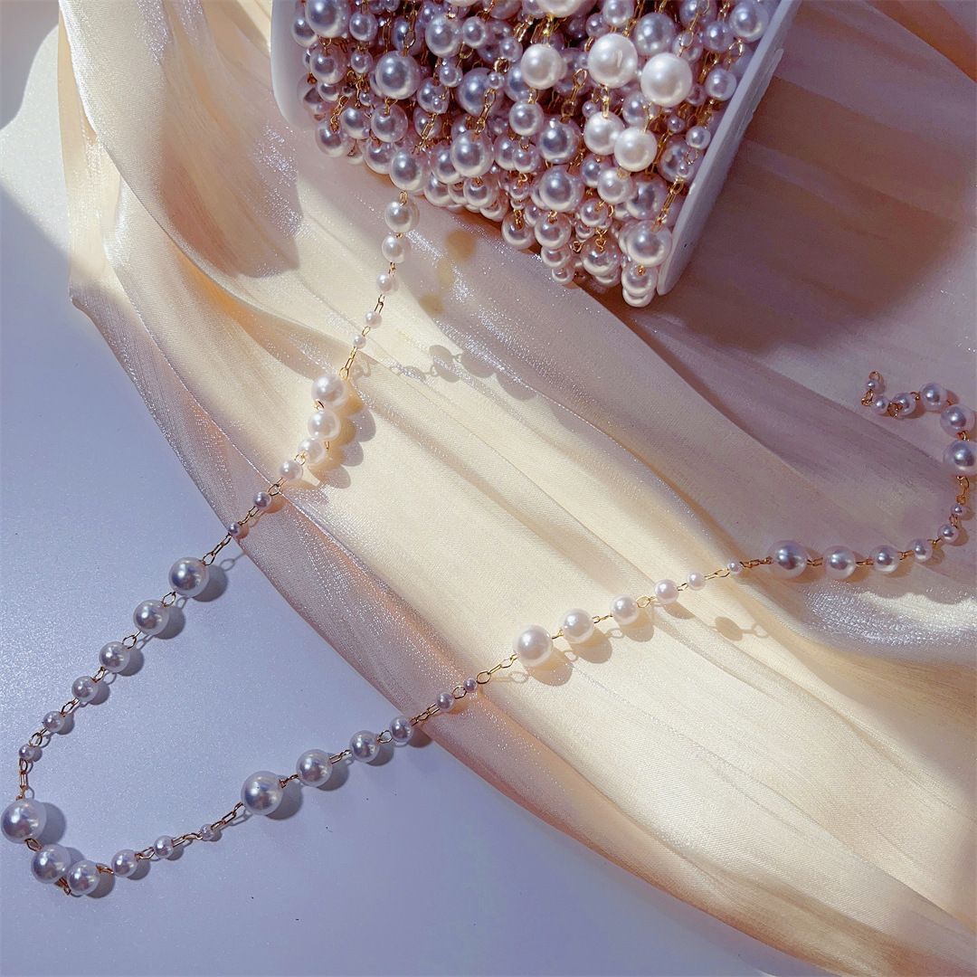 3-8mm Pearl Copper Chain, Anci - đánh giá và giá Beaded Trim Fringe
