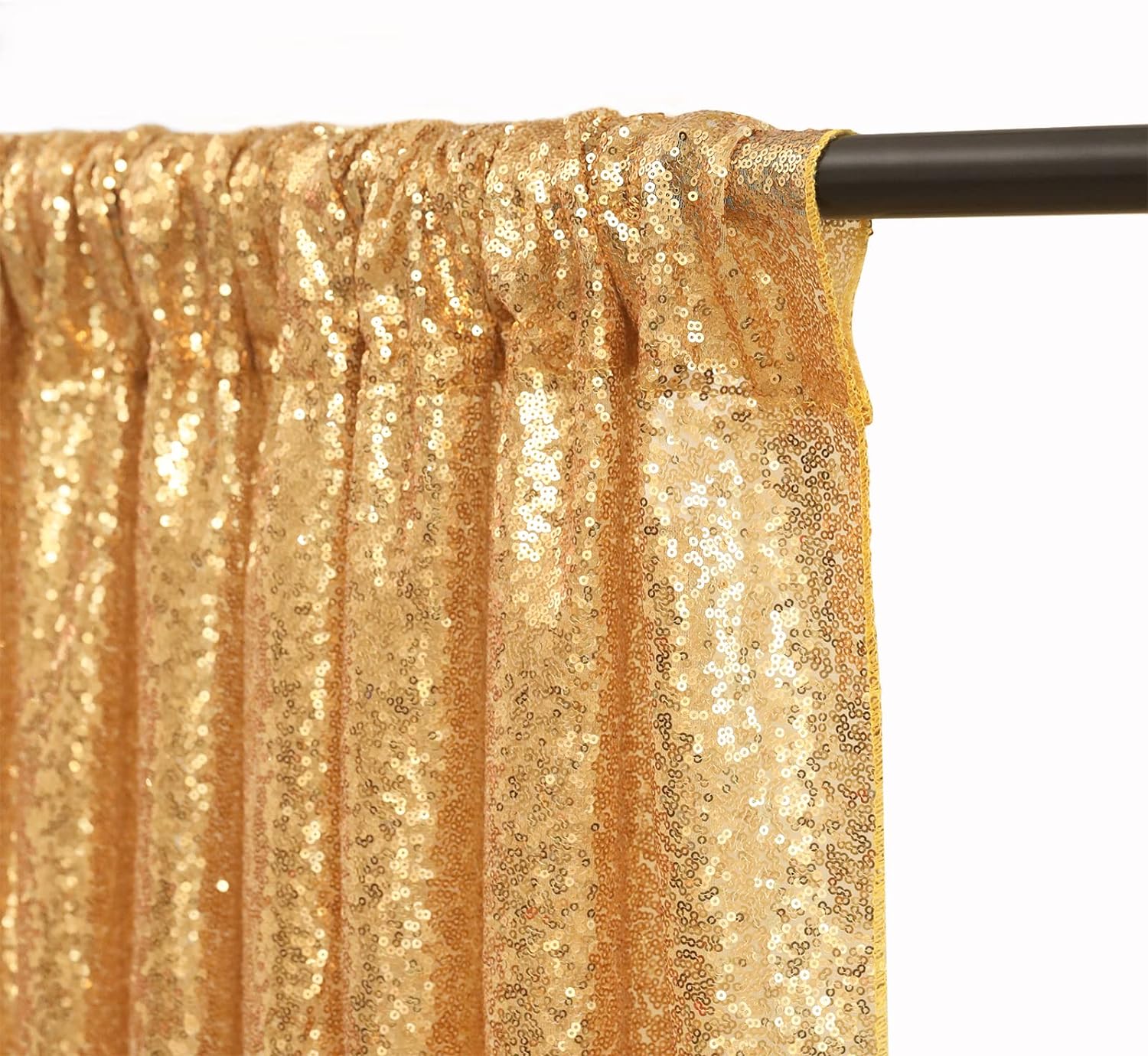 2×8FT-4PCS Gold Sequin Backdro - đánh giá và giá Sequin Fabric Panel
