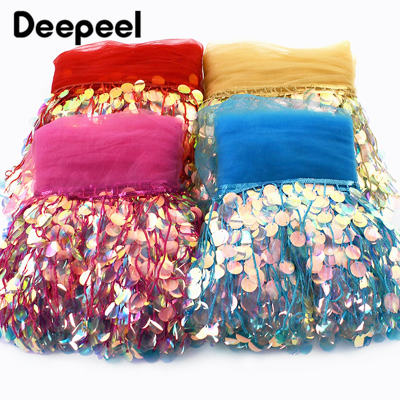 3Yards 17cm Beaded Sequins Tas - đánh giá và giá Beaded Trim Fringe