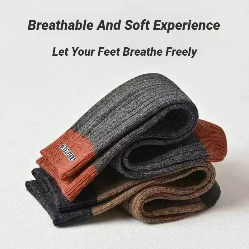 5 Pairs Men's Trendy Color Blo - đánh giá và giá Embellish Knit