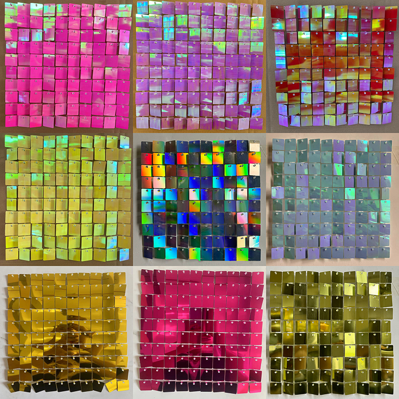 6/12/16/18/24/25/26/27Pcs Shim - đánh giá và giá Sequin Fabric Panel