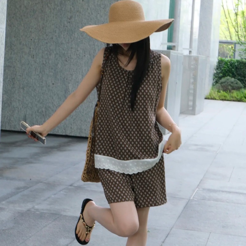 Women Sleeveless Lace Trim Lou - đánh giá và giá Elastic Lace Trim