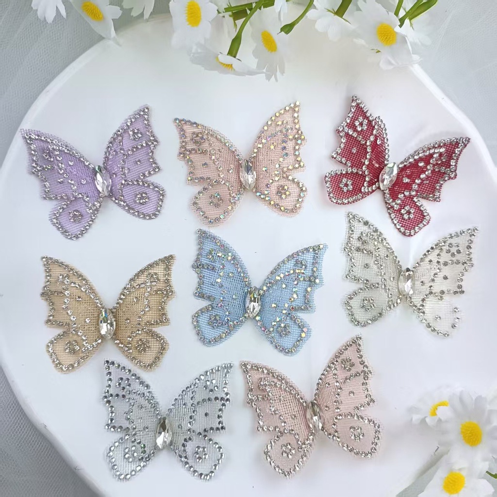Rhinestone Butterfly Lace Appl - đánh giá và giá Sew On Rhinestone