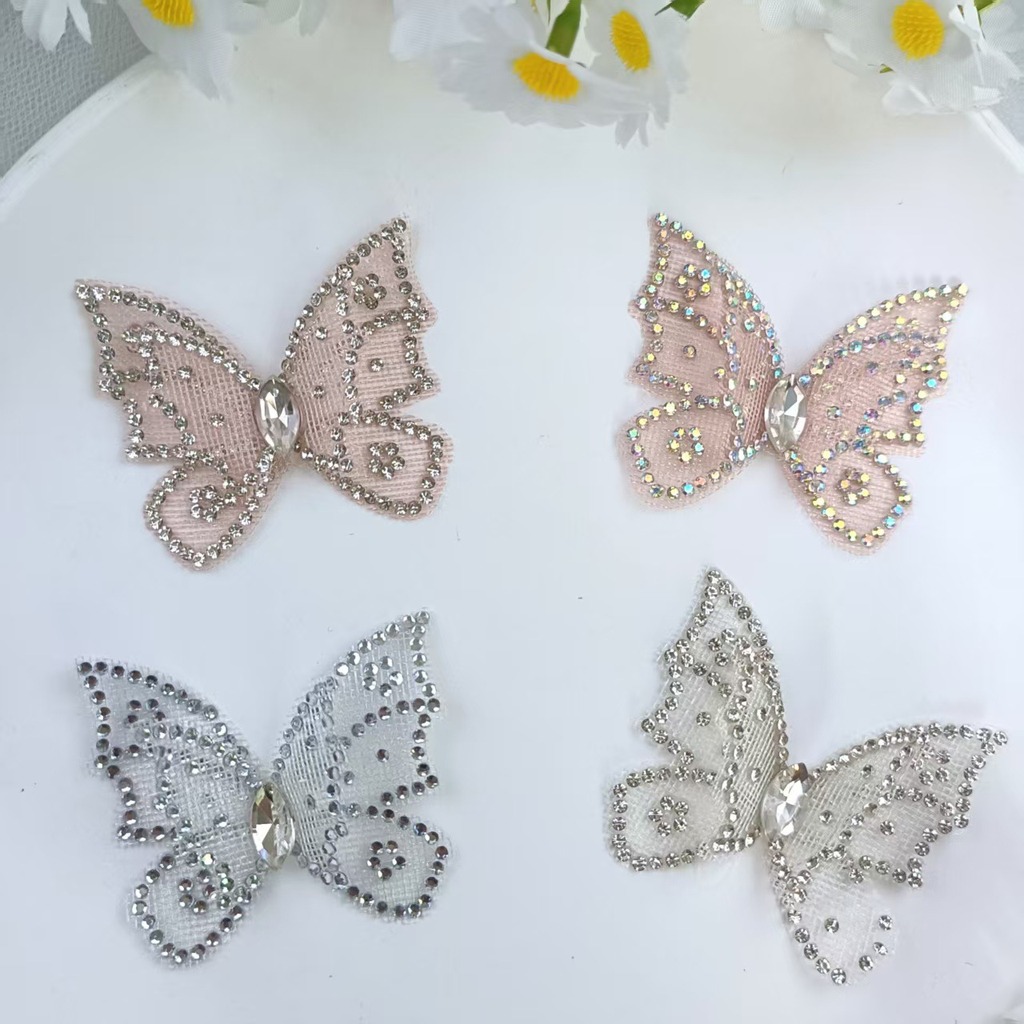 Rhinestone Butterfly Lace Appl - đánh giá và giá Sew On Rhinestone