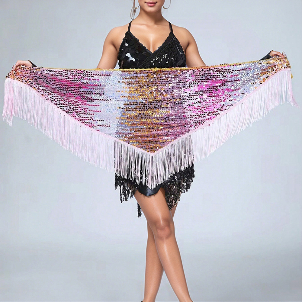 Women's Sequins Belly Dance Hi - đánh giá và giá Tassel Fringe Trim