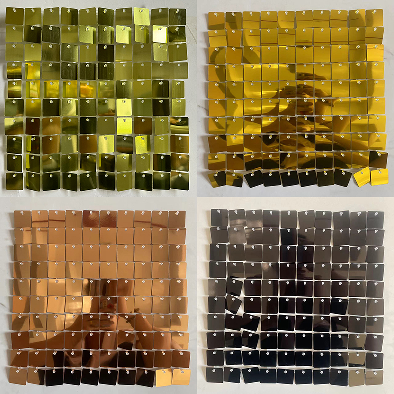 24/30 Square Sequin Panels Gol - đánh giá và giá Sequin Fabric Panel