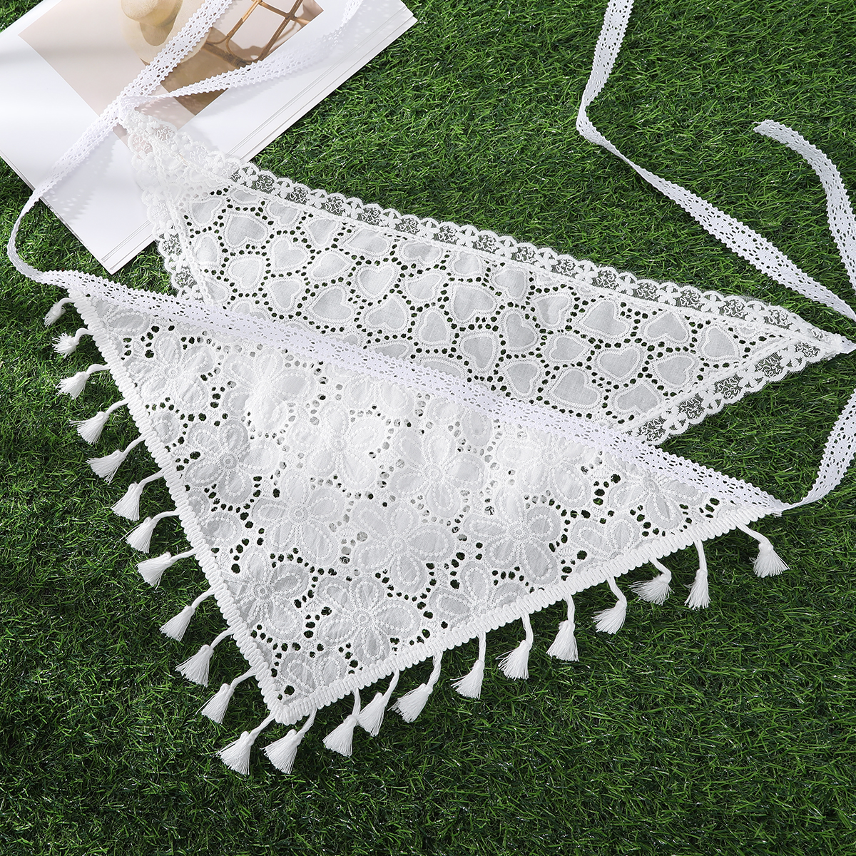 AWAYTR Hollow Lace Tassel Hair - đánh giá và giá Tassel Fringe Trim