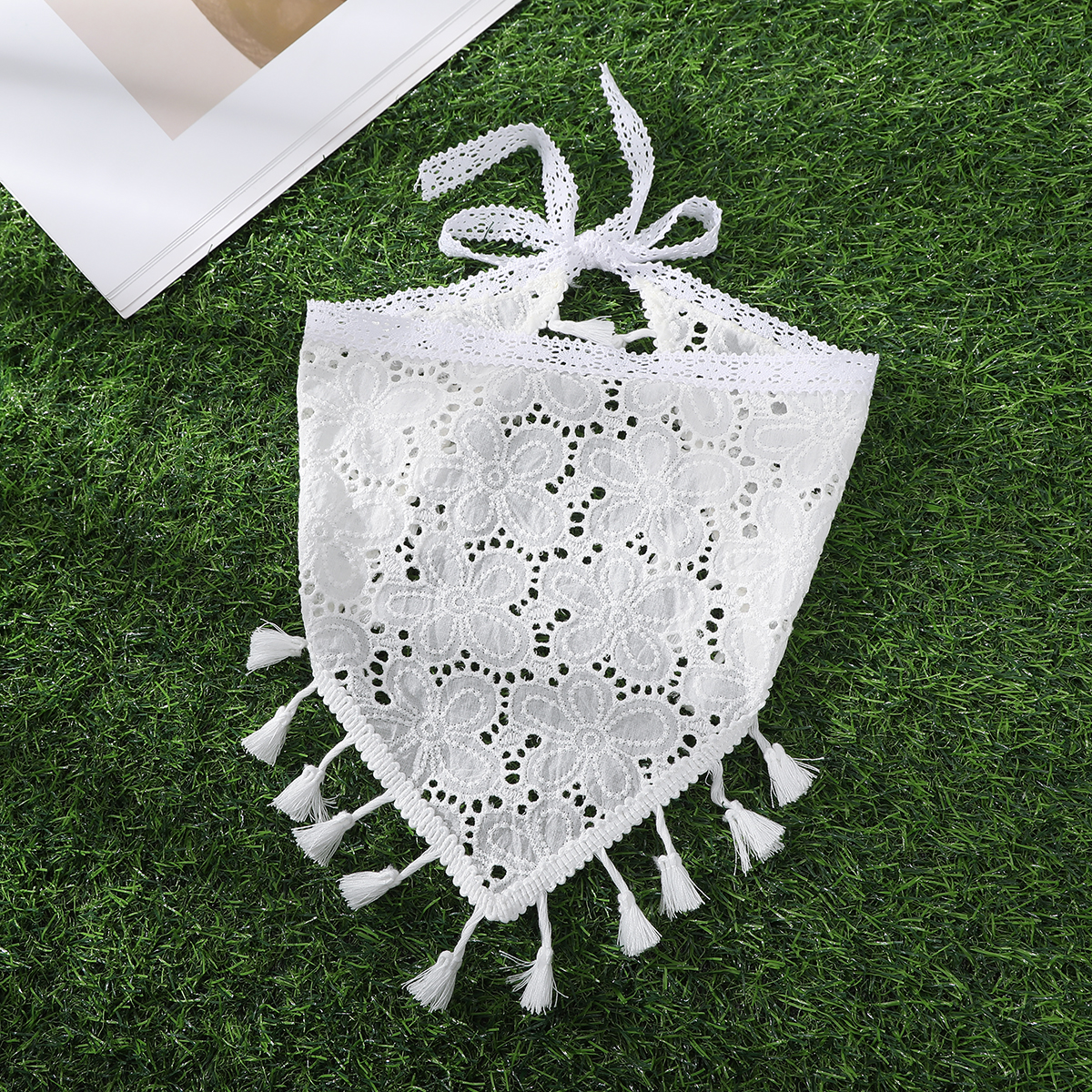 AWAYTR Hollow Lace Tassel Hair - đánh giá và giá Tassel Fringe Trim