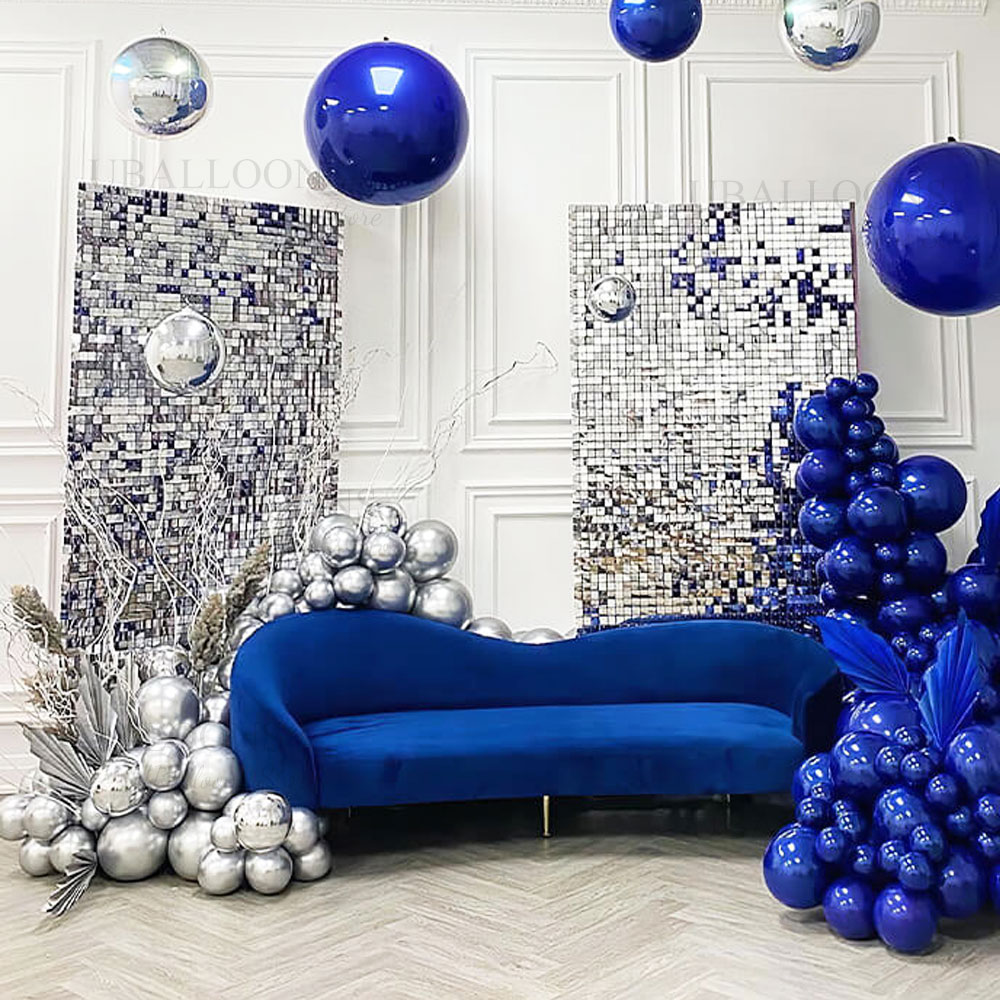 Silver Sequin Wall Backdrop Pa - đánh giá và giá Sequin Fabric Panel