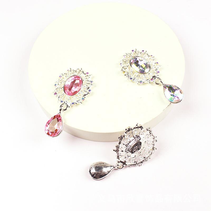 5Pcs Water Droplets Brooch Acc - đánh giá và giá Sew On Rhinestone