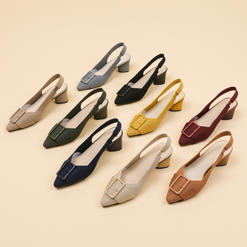 Womens Pointed Toe Knit Hollow - đánh giá và giá Embellish Knit