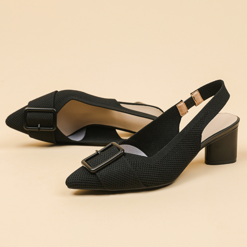 Womens Pointed Toe Knit Hollow - đánh giá và giá Embellish Knit